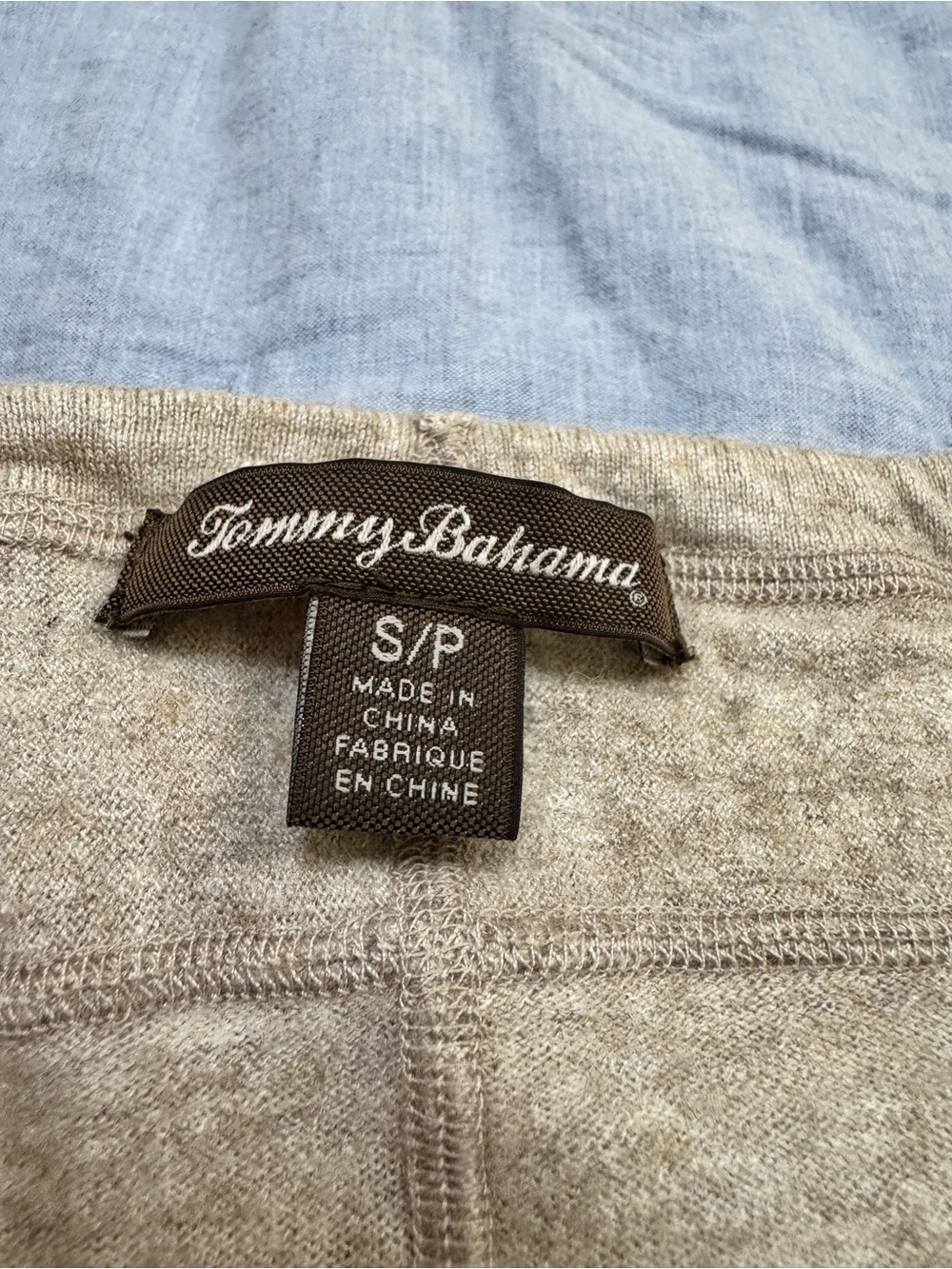 Tommy Bahama Gray Tie Front Wool Blend Cardigan Women’s S Soft Knit - Picture 4 of 9